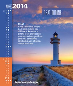 Calendario astrologico 2014 - mese marzo - Pesci