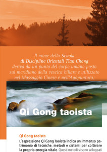 Brochure Scuola Discipline Orientali Tian Chong