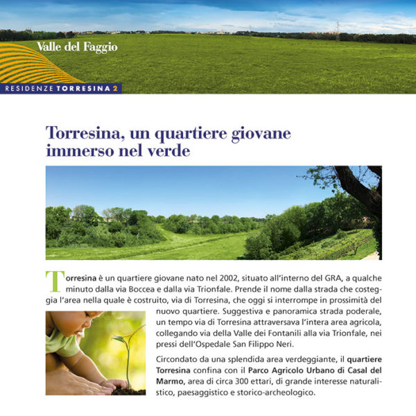 Brochure Valle del Faggio Torresina 2 pag 2 - Biancolapis Design della Comunicazione