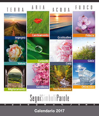Copertina calendario 2017 SegniSimboliParole