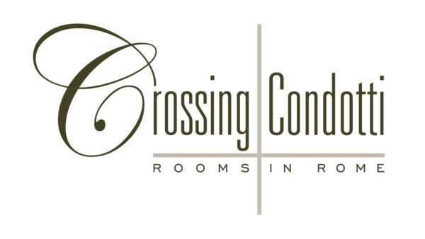 Logo Crossing Condotti. Binacolapis. Design della Comunicazione