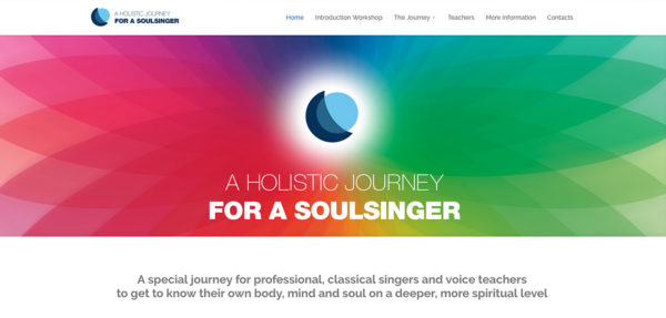Sito web A holistic Journey for a Soulsinger - Biancolapis